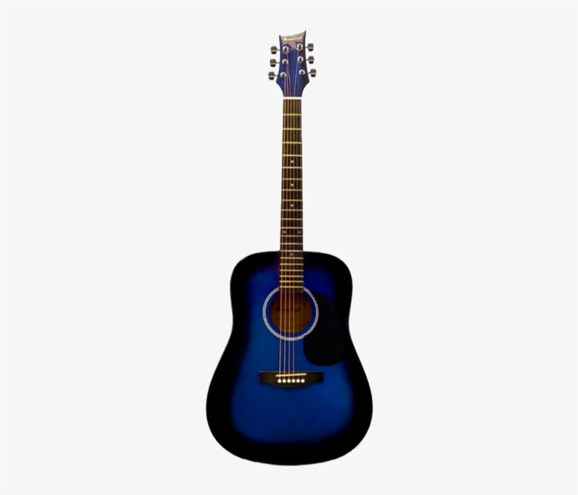 Beaver Creek Bctd101bb Dreadnought Acoustic Guitar - Acoustic Guitar In Blue, transparent png