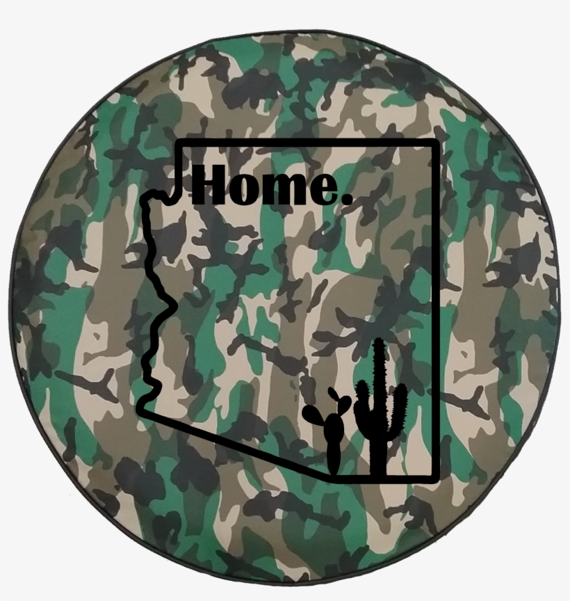Woodland Classic Camo Arizona Desert Cactus Home State - Camo Punisher Skull, transparent png
