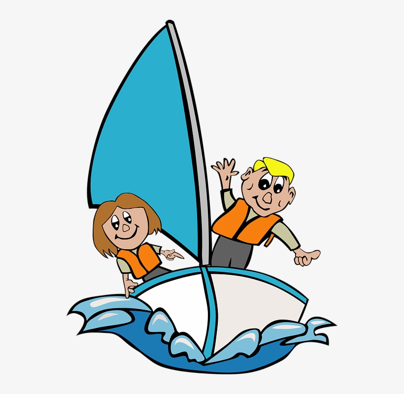 Sail A Boat Clipart, transparent png