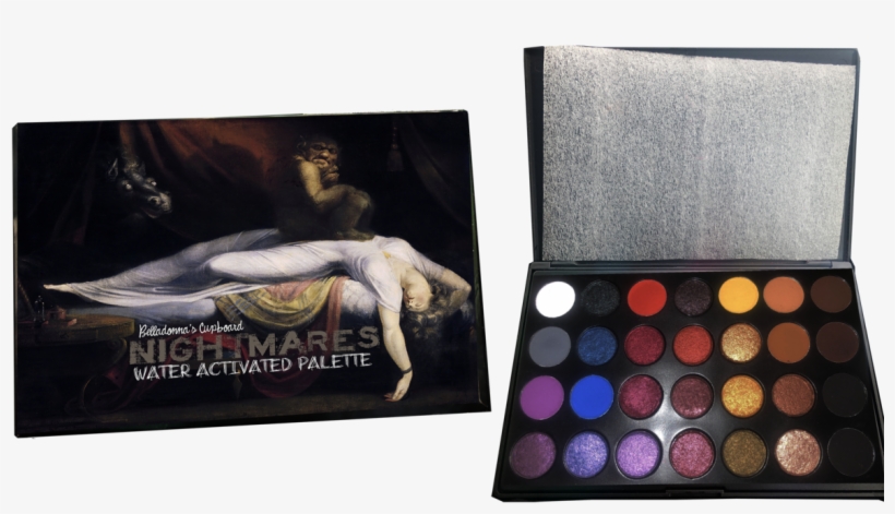 Nightmares Water Activated Palette - Belladonna's Cupboard Nightmares Palette, transparent png