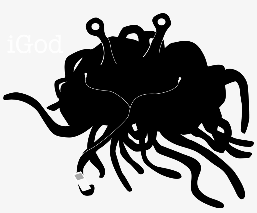 Flying Spaghetti Monster, transparent png