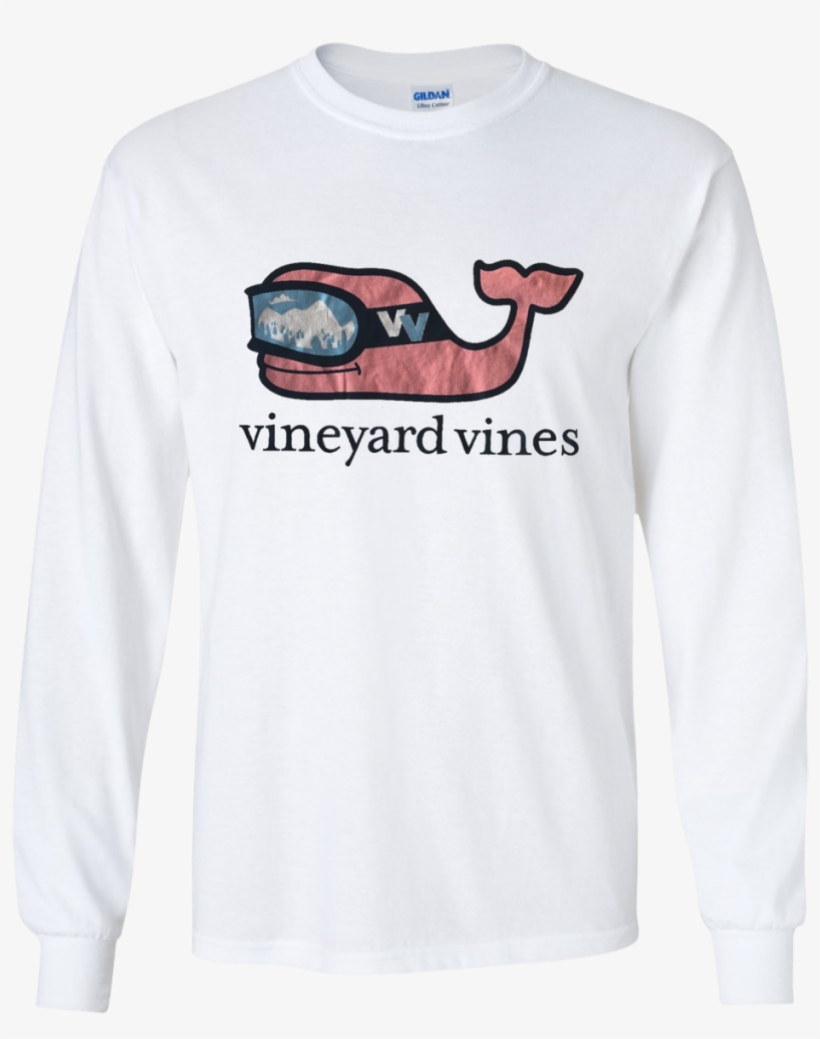 Vineyard Vines Ski Snowboard Whale Mens Shirt Medium - Sweater, transparent png