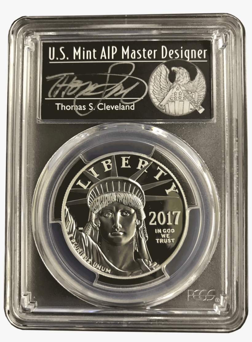 2017 American Eagle Platinum Proof Pf-70, transparent png