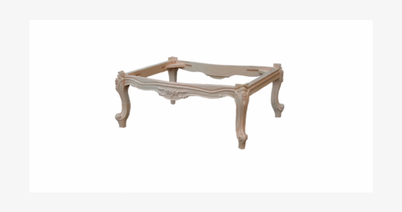 2/42 Pouf Baroque Frame Beechwood Frame By Style Frame - Coffee Table, transparent png