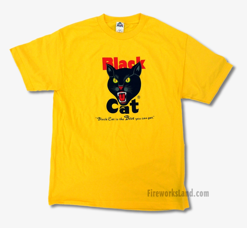Black Cat Yellow Shirt - My Pen Is Bigger Than Yours Shirt, transparent png