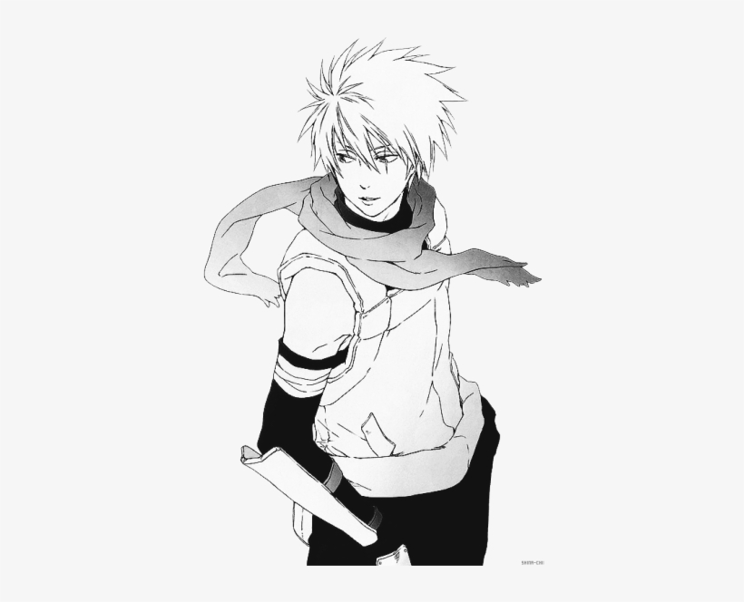 Kakashi Hatake - Naruto Render Manga, transparent png