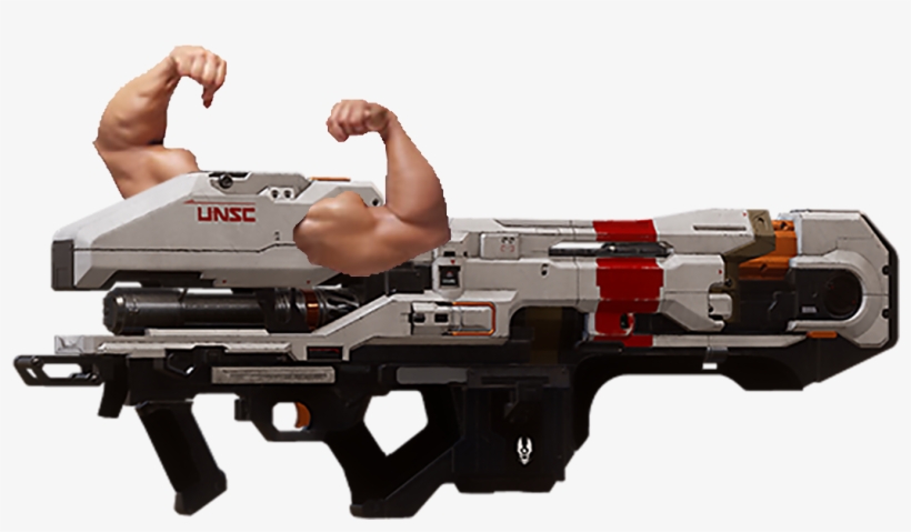 I've Taken It Upon Myself To Buff The Spartan Laser - Halo 5 Spartan Laser, transparent png