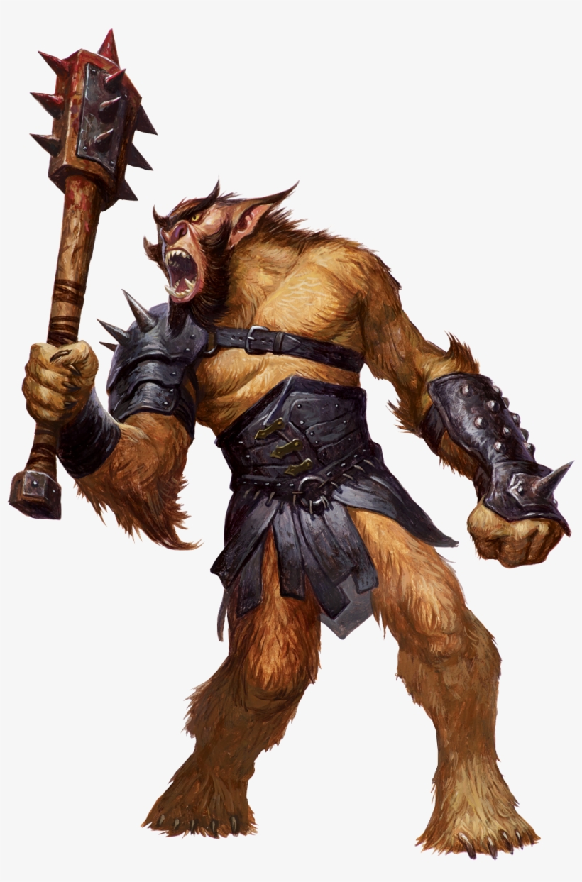 Bugbear - D&d Bugbear, transparent png