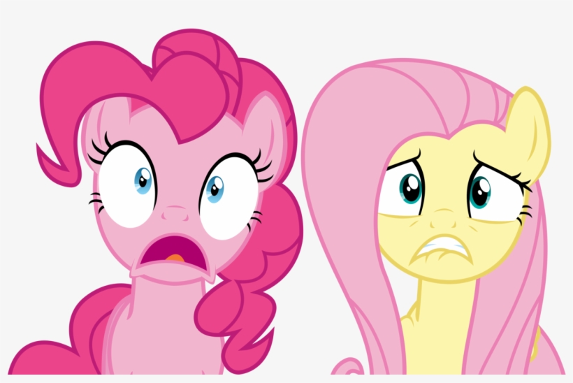 Sketchmcreations, Buckball Season, Fluttershy, Lip - Fluttershy And Pinkie Worried, transparent png
