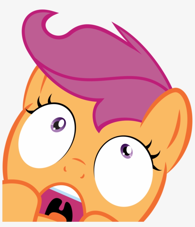 File 142956376305 - Scared Scootaloo, transparent png