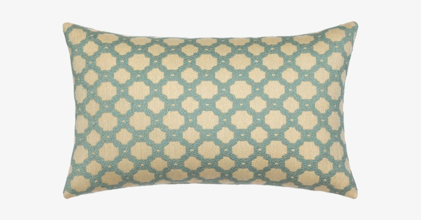 Elaine Smith Octagon Spa Lumbar Outdoor Pillow No3, transparent png