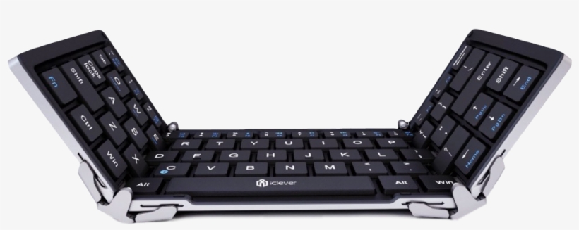 Iclever Foldable Keyboard - Foldable Keyboards, transparent png