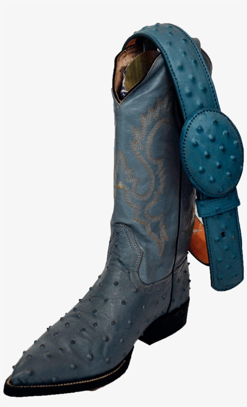 Dirty Crocodile Blue On Black Heel Perronafashion Boots - Mexicans Boots, transparent png