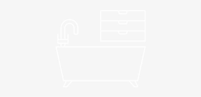 Kitchen Bath Icon - Crowne Plaza White Logo, transparent png