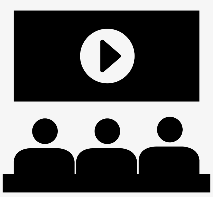 Cinema And Audience Comments - Multipurpose Hall Icon Png, transparent png