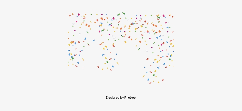 Colored Confetti Background, Colored Confetti, Background - Portable Network Graphics, transparent png