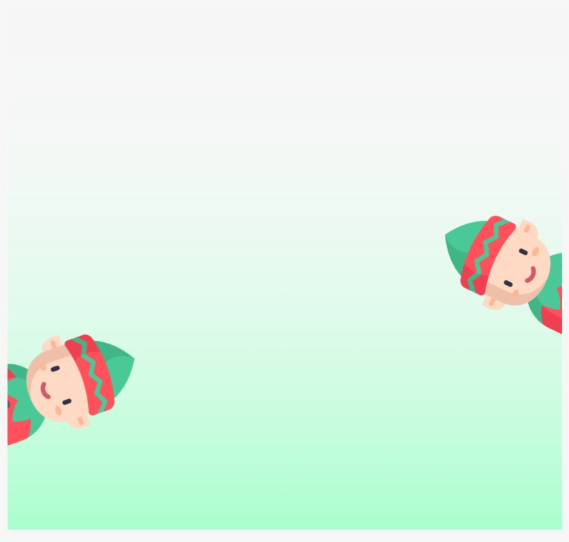 Cute Elves - Illustration, transparent png