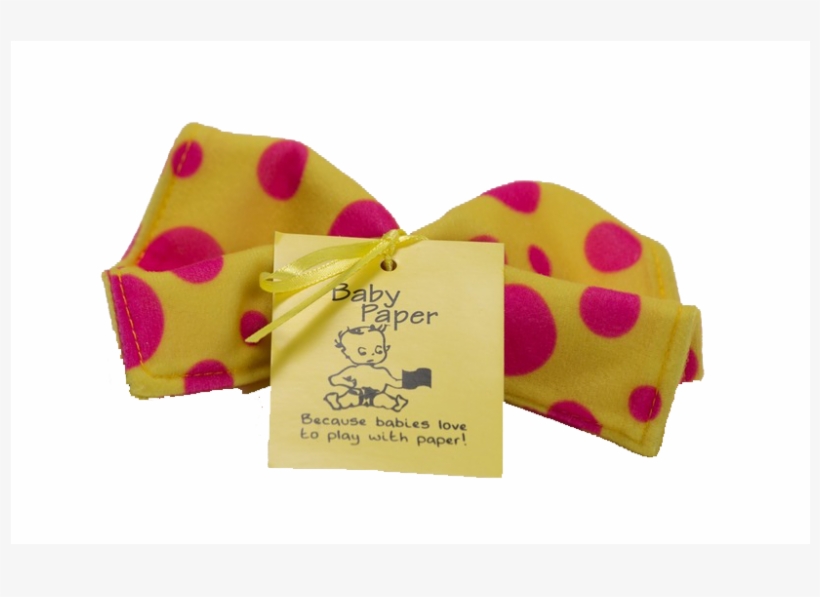 Baby Paper Yellow With Pink Dots - Baby Paper Crinkly Baby Toy (lilac), transparent png
