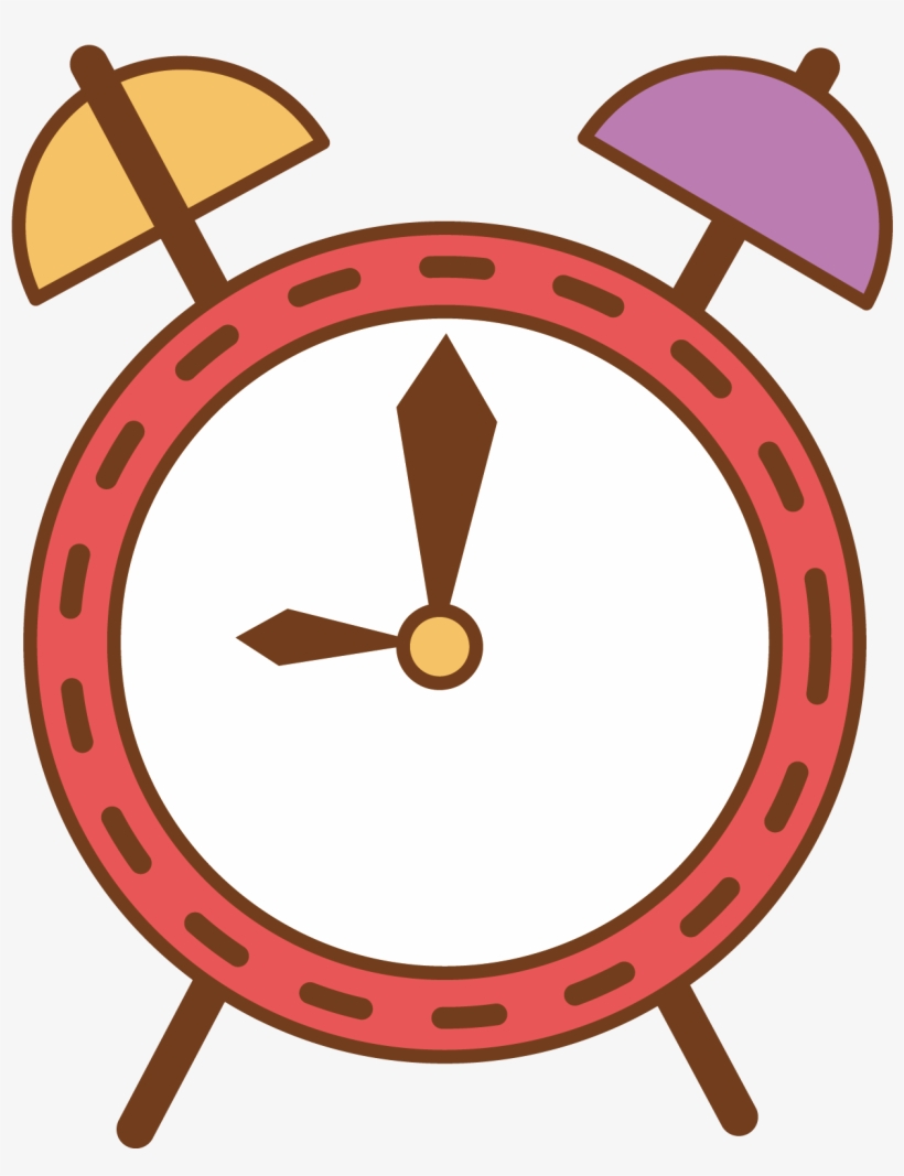 Jpg Black And White Stock Cartoon Transprent Png Free - Cartoon Alarm Clock Png, transparent png