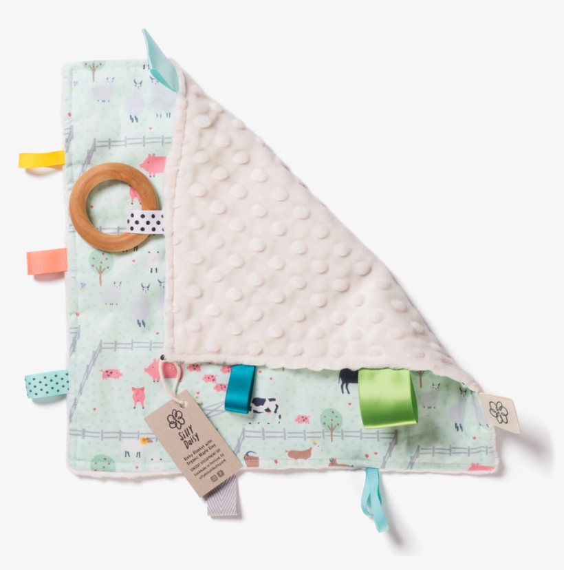 Binky Blanket With Organic Maple Ring - Blanket, transparent png