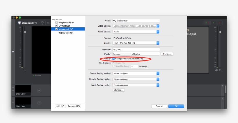 Make Sure You Select Configure This Iso For Replay - Utility Software, transparent png