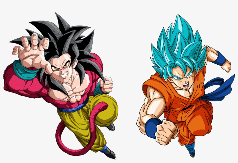 [ Img] - Sangoku Super Saiyan 4 Png, transparent png