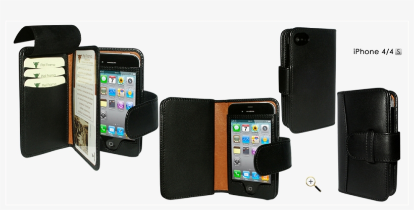 Iphone 4s Ubrique Leather Model Wallet Type Cowskin - Iphone Apple 4s Wallet, transparent png