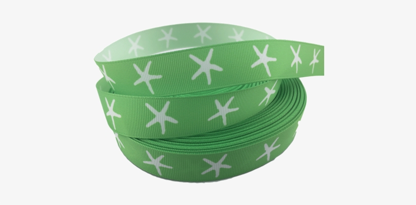 Star Fish Grosgrain Ribbons 7/8\, transparent png