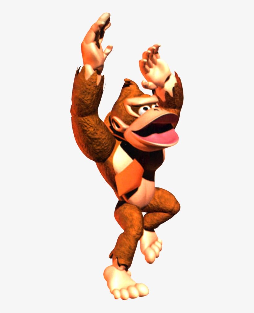 Donkey Kong Country - Saltando Png, transparent png