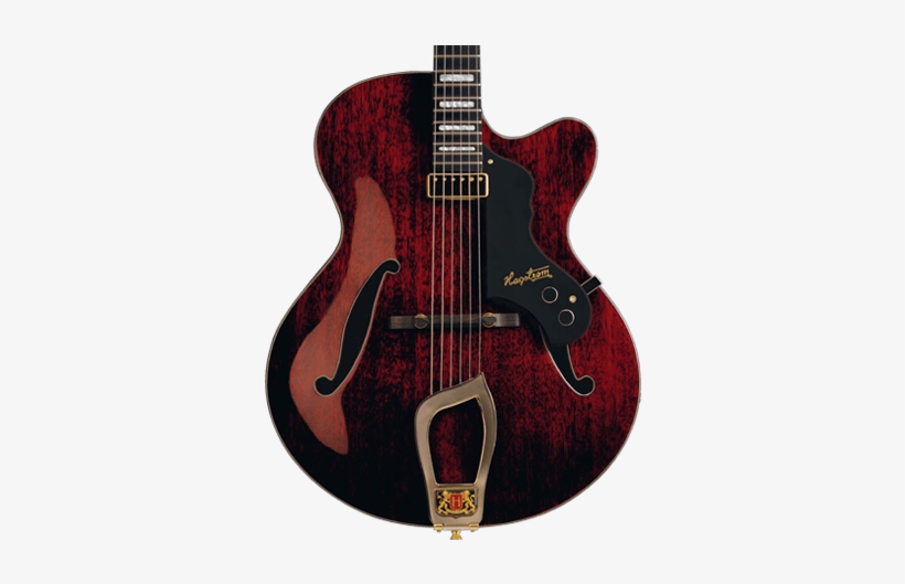 Hagstrom Hl550 Hero Natural Mahogany Gloss - Hagstrom Hl550, transparent png