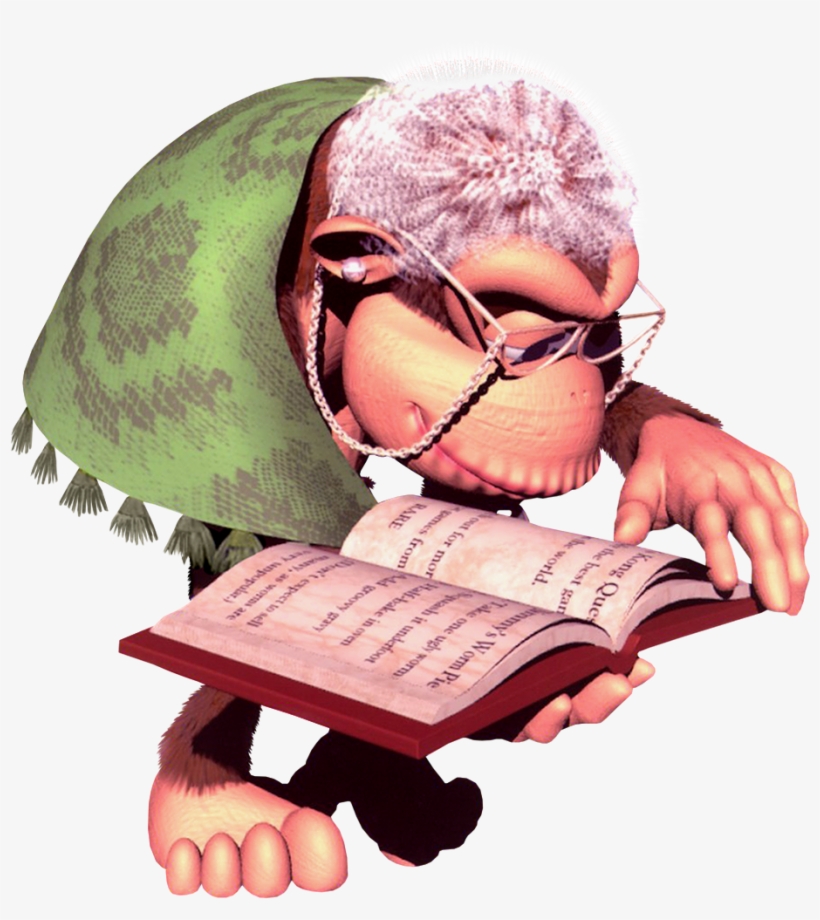 Wrinkly Kong - Donkey Kong Country 2 Wrinkly Kong, transparent png