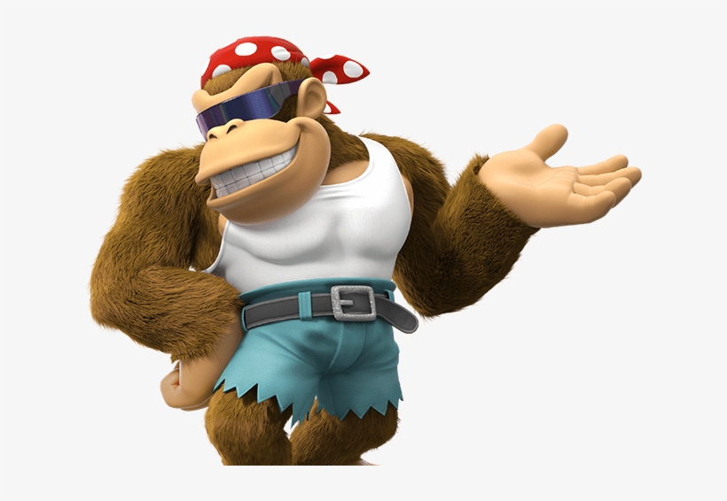 One Thing That Made The Game Truly Rewarding The First - Donkey Kong Country Tropical Freeze Funky Kong Png, transparent png