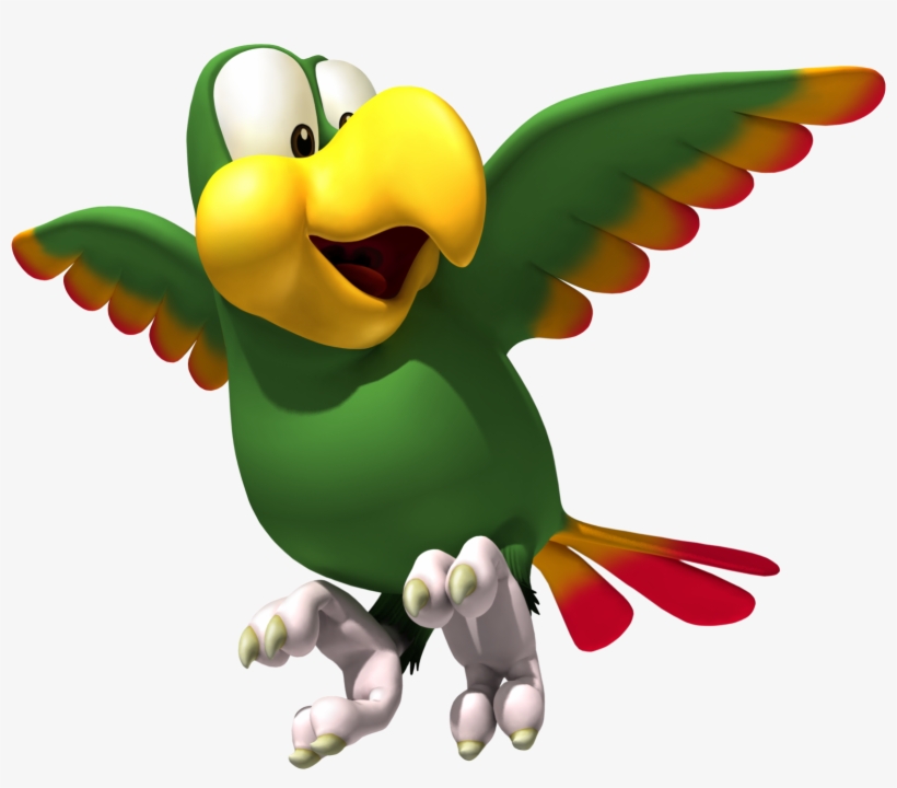 Donkey Kong Country Returns - Donkey Kong Country Squawks, transparent png
