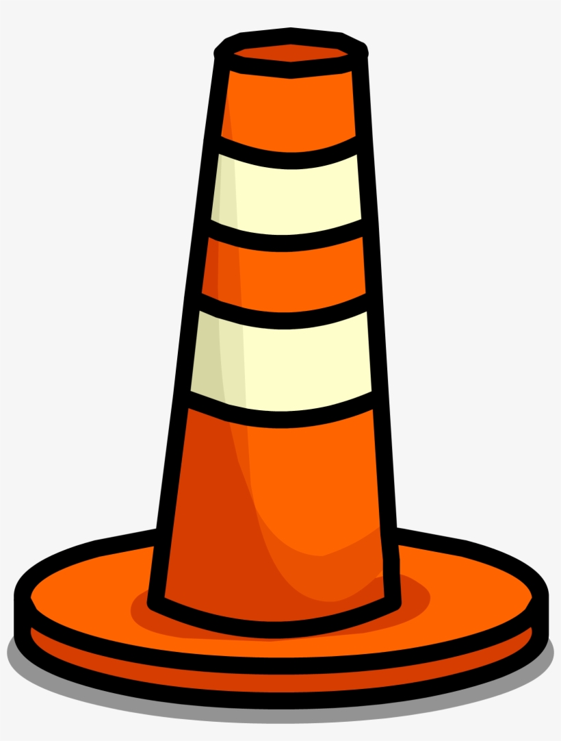 Construction Pylon Sprite 001 - Conos De Construccion Png, transparent png