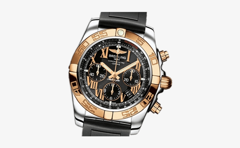 Sell Your Breitling Chronomat 44 Cb0110 Watches - Breitling Men Watches : Automatic Onyx Black With Gold, transparent png