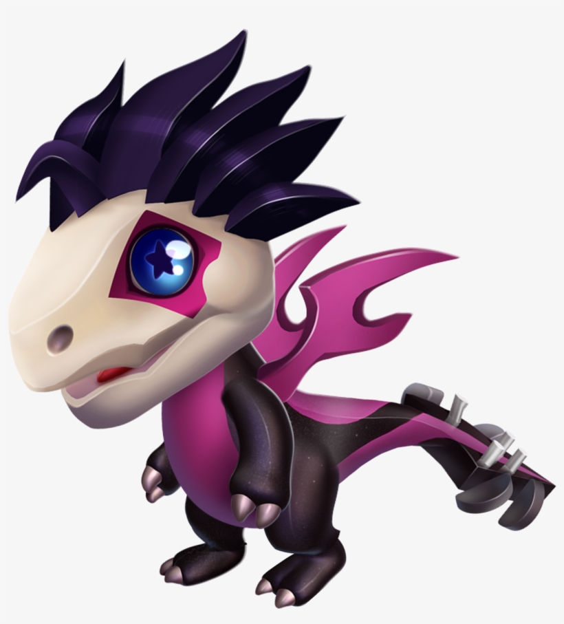 Rocker Dragon Baby - Dragon Mania Rocker Dragon - 1318x1395 PNG ...