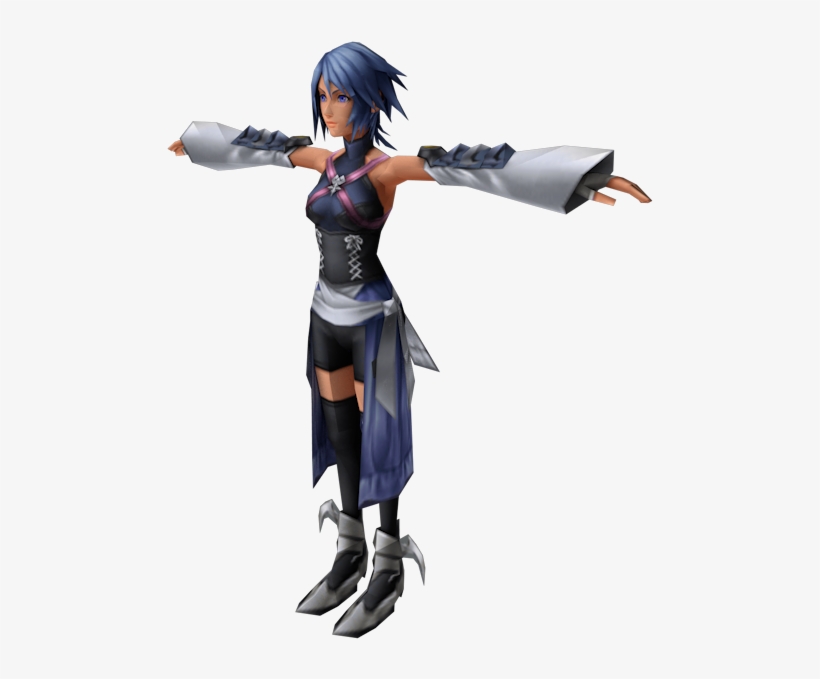 Download Zip Archive - Kingdom Hearts Aqua Model, transparent png