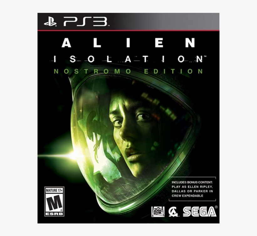 Alien Isolation Nostromo Edition Ps3 - Alien Isolation [ps3 Game], transparent png