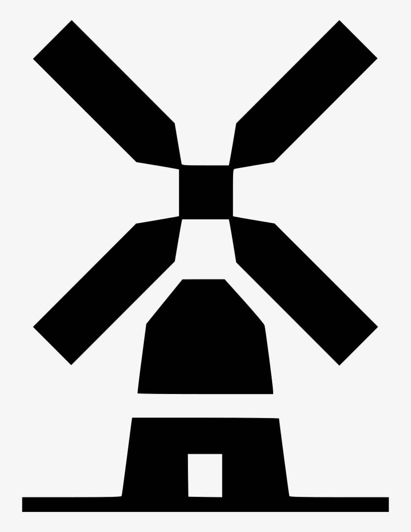 Windmill Wind Turbine Mill - Mill Svg, transparent png