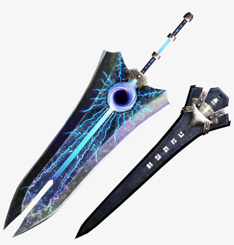 Long Sword - Monster Hunter Tri Tenebra, transparent png