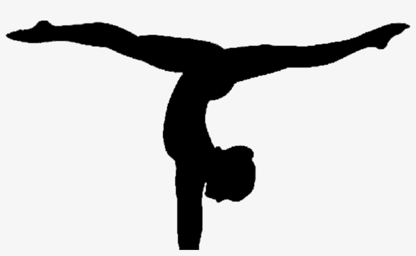 The Viewing Room - Gymnastics Clipart On Beam, transparent png