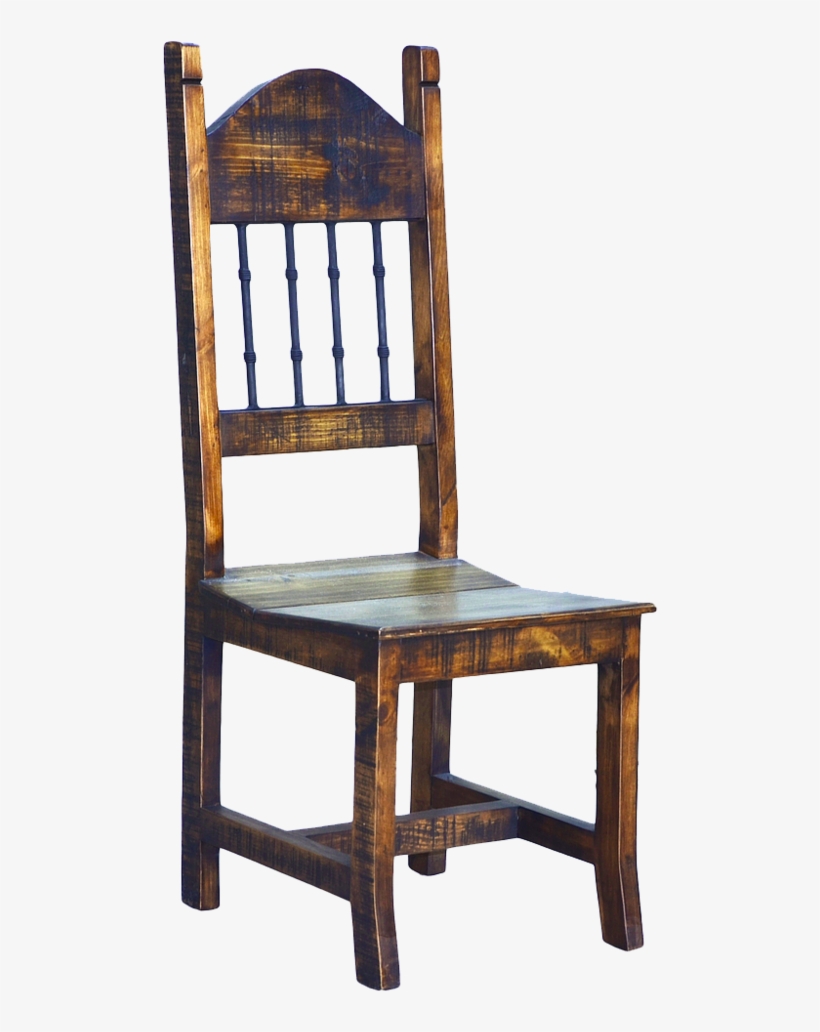 Iron Rustic Chair, transparent png