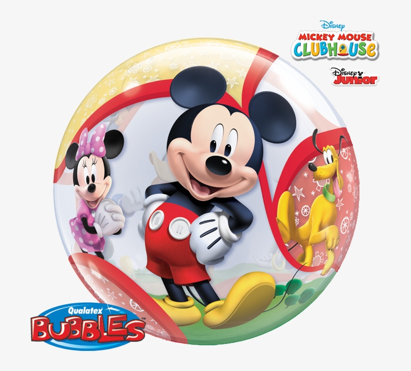 Mickey Mouse Clubhouse Bubble Balloon Balloon In A - Mickey Mouse Clubhouse, transparent png
