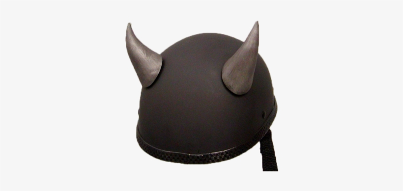 Large Curved Horns - Motorcycle Helmet, transparent png