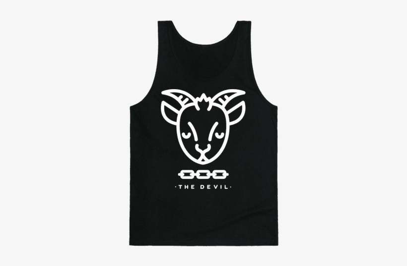The Devil Tarot Tank Top - Forget Glass Slippers This Princess Wears Sneakers, transparent png