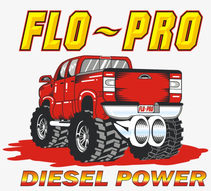 Ford Clipart Cummins Truck - Flo Pro, transparent png