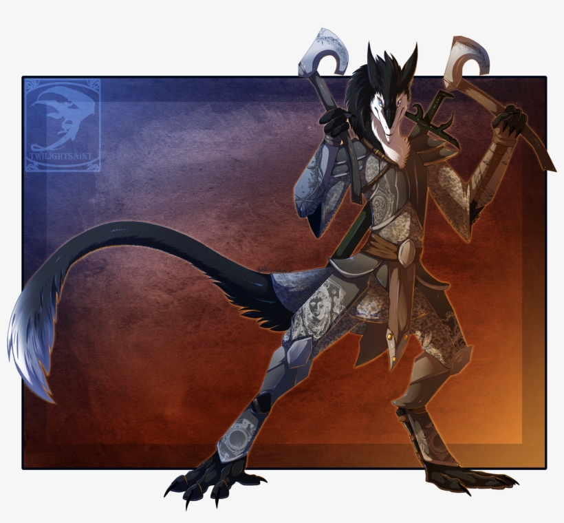 Traditional Games » Thread - Sergal Warrior Art, transparent png