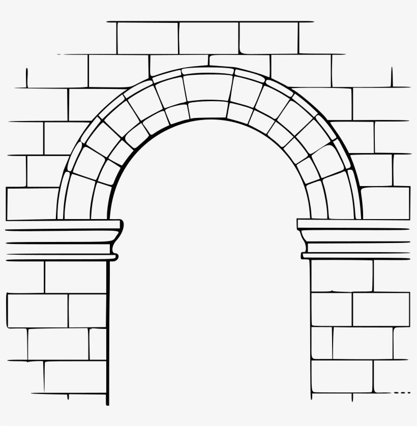Net Download, The Structure Of The City, Top Pc - Drawing Of An Arch, transparent png