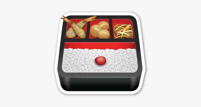 Bento Box - Bento Emoji, transparent png