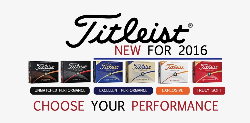 Find The Best Ball For Your Game With Titleist - Titleist Golf Logo, transparent png